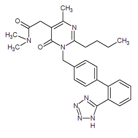 2-(1-((2'-(1H-tetrazol-5-yl)-[1,1'-biphenyl]-4-yl)methyl)-2-butyl-4-methyl-6-oxo-1,6-dihydropyrimidi